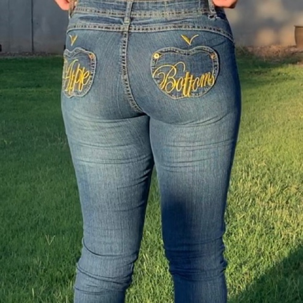 Original Apple Bottom Low Waisted Blue Jeans